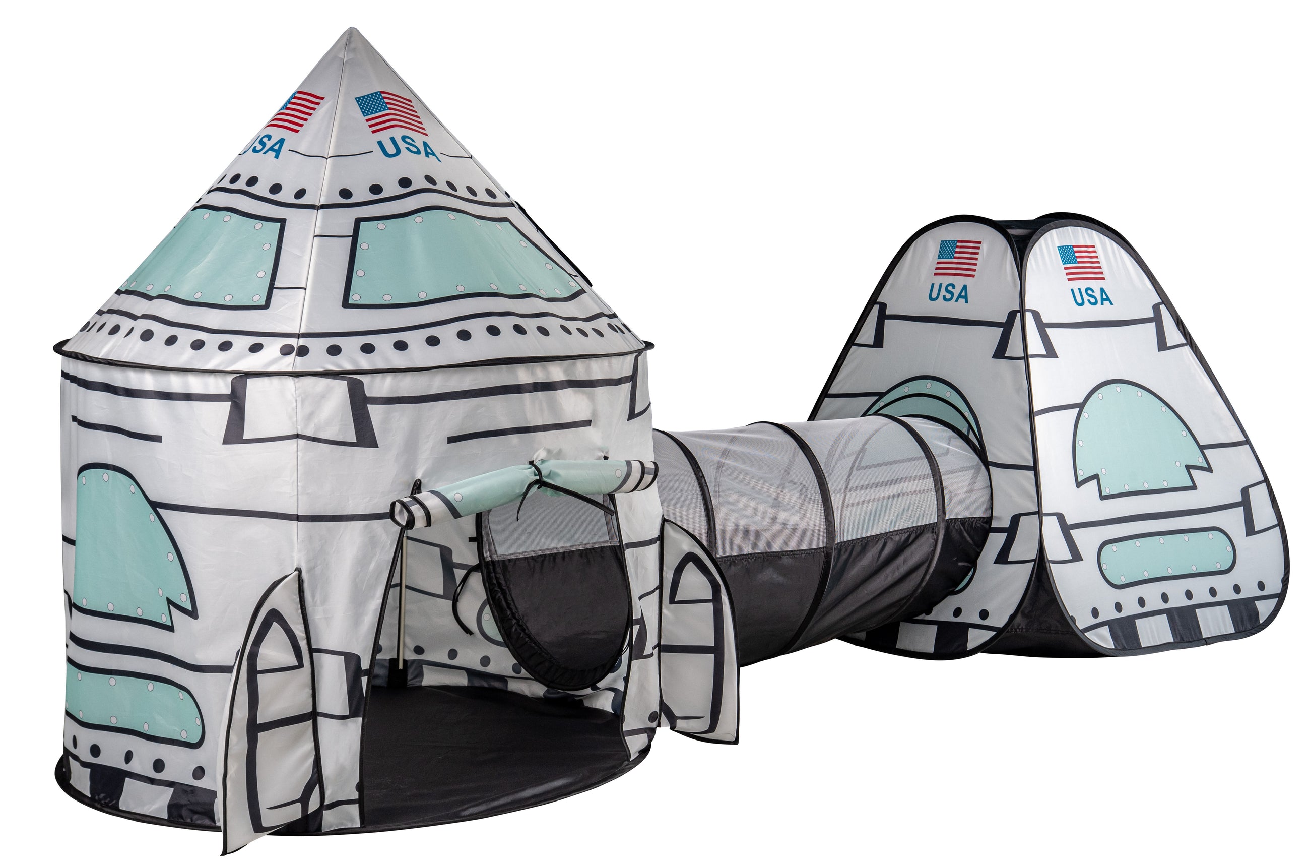 Rocket Ship Kids Tent. image 2