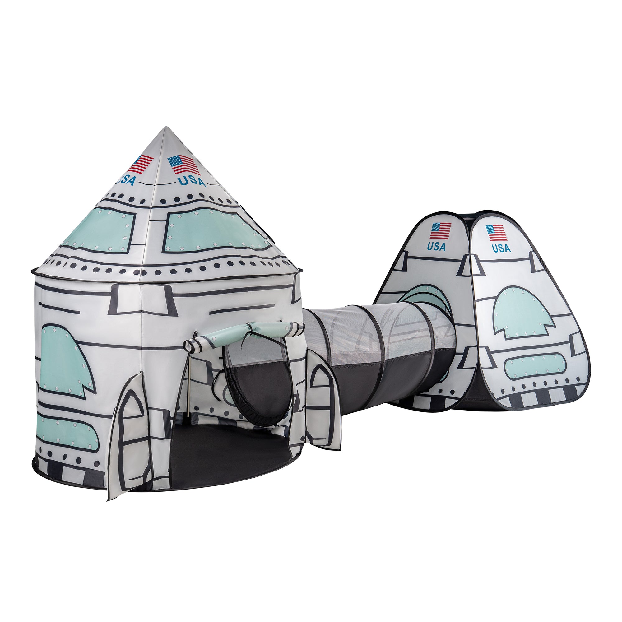 Rocket Ship Kids Tent.
